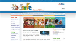 Desktop Screenshot of kidsafensw.org